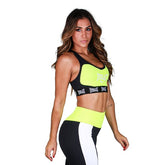 Top Everlast Master - Amarelo / Preto - Feminino